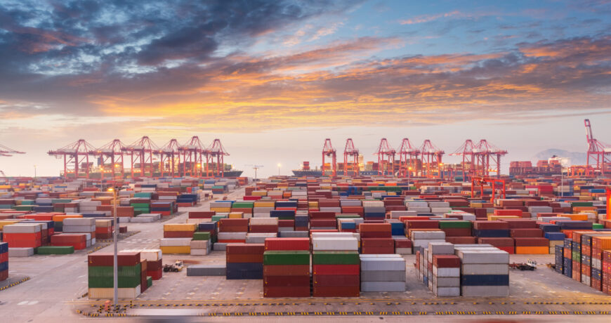 Containertransport nach Überssee - über den Ozean mit Friedrich Müller
